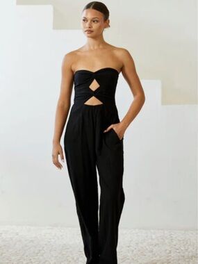 Blanco By Nature Black Catarina JumpSuit